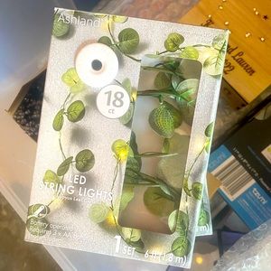 Led eucalyptus string lights